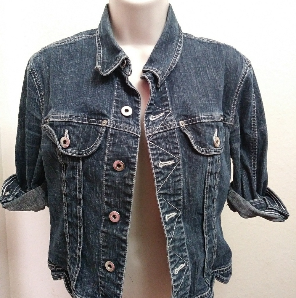 Dolce & Gabbana Dark Blue Denim Jacket